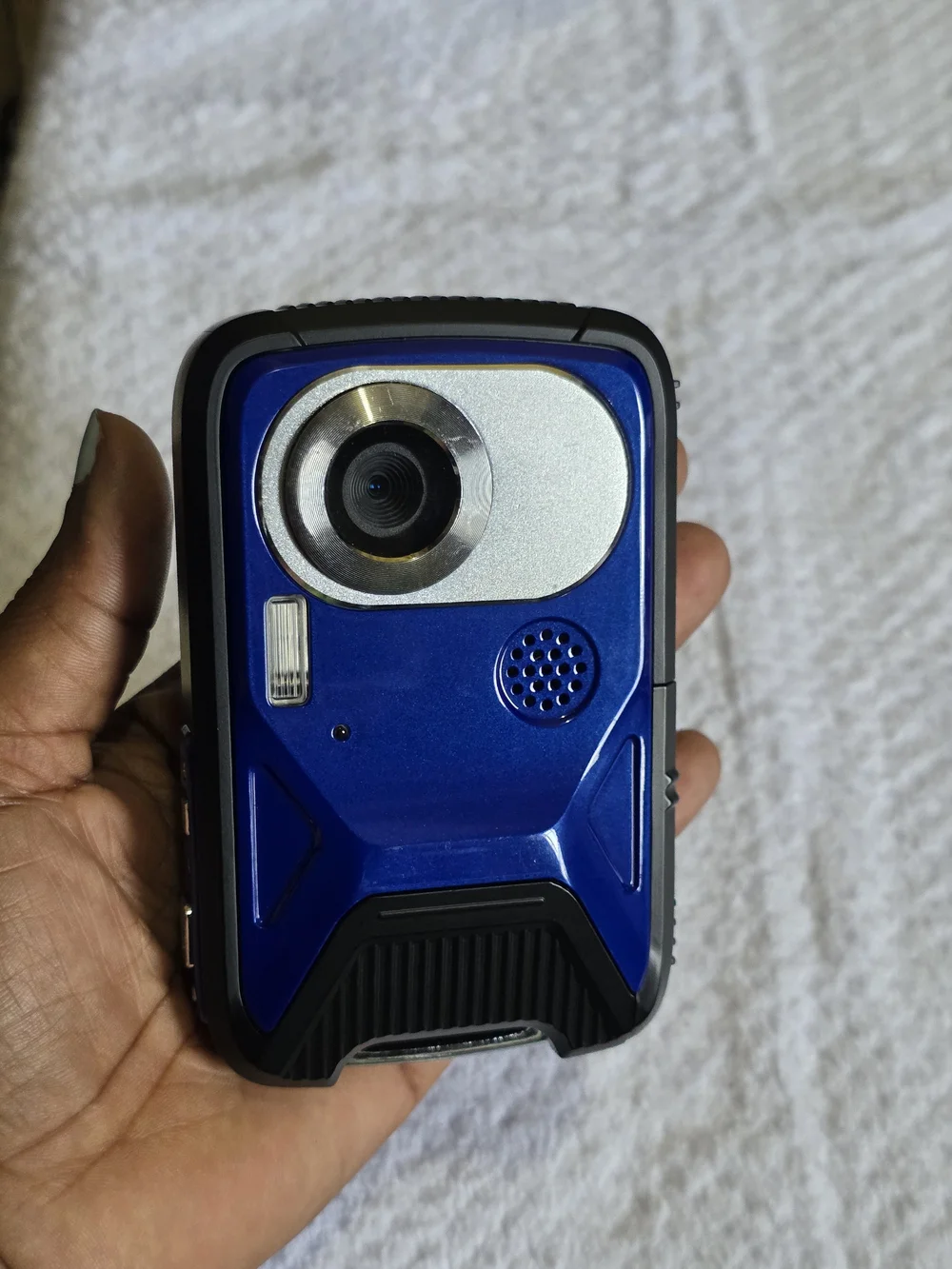 Compact Blue Body-Worn Camera - Blue